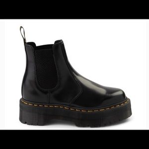 Black Chelsea boots Doc Martens